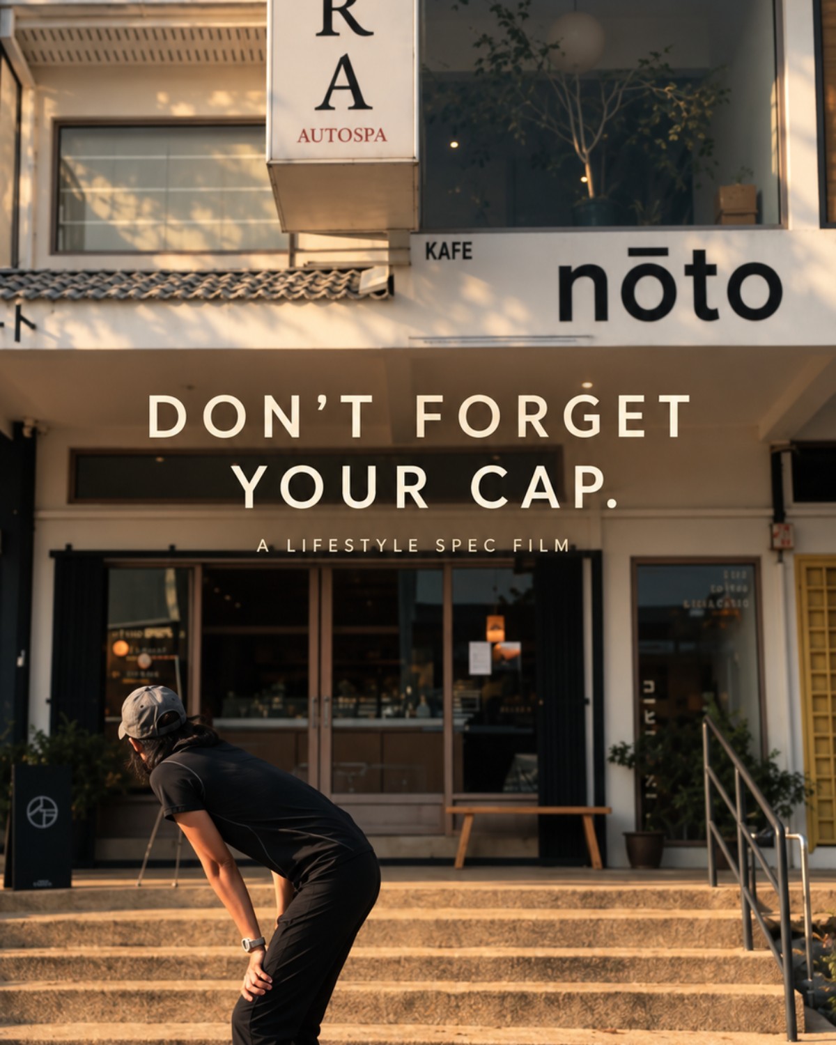 DON’T FORGET YOUR CAP